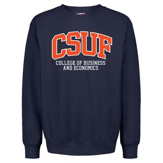 CSUF College of Business and Economics Crewneck - Navy